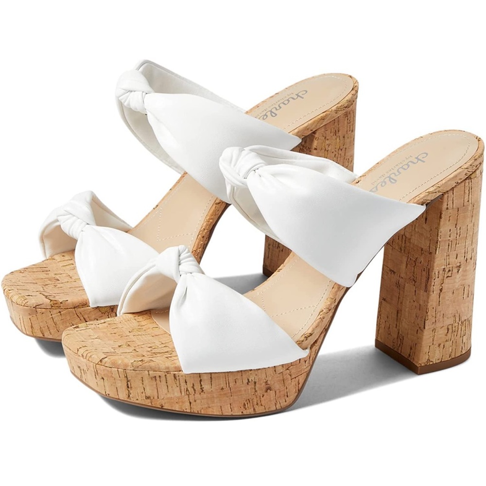 Charles By Charles David Women's Intuit Platform Heeled Sandals. Size 9 - Picture 1 of 10